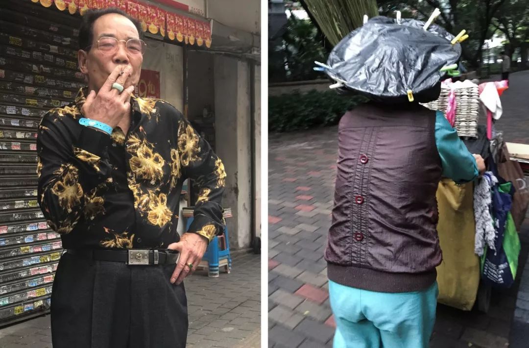 她在广州街拍3年，发现中国老头老太比年轻人潮多了