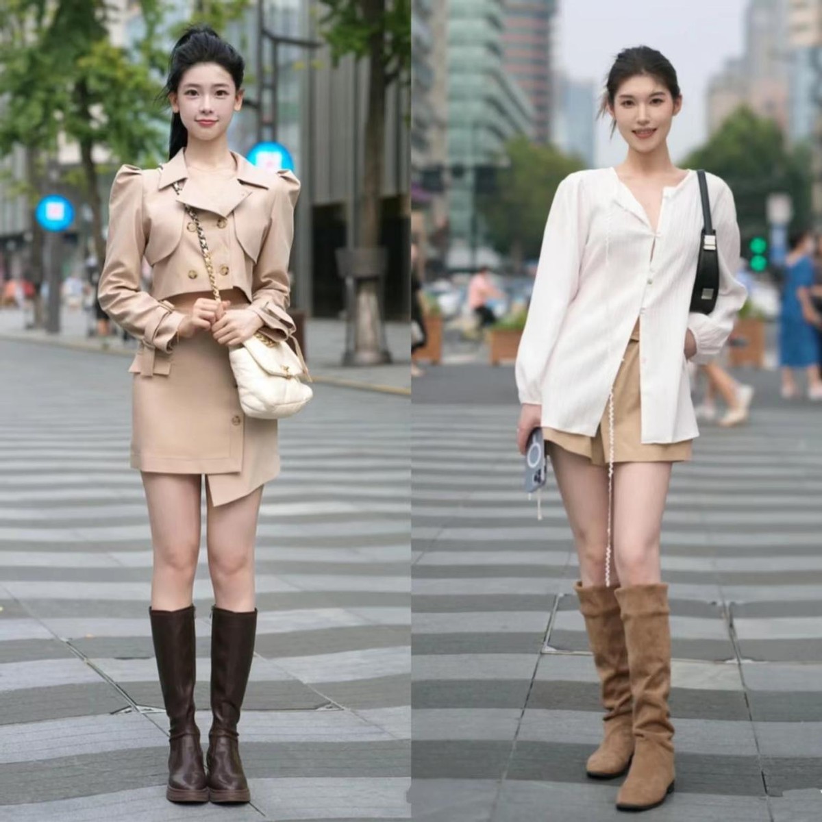 杭州女生的街拍告诉你，秋季怎么穿更洋气？每一套都值得借鉴