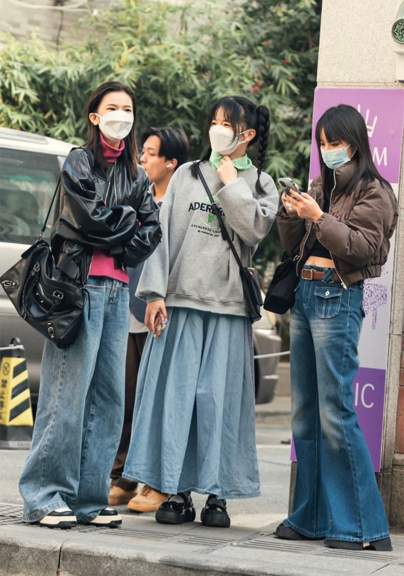 广州女生真不愧是穿衣高手，个个会打扮有个性，出街回头率高