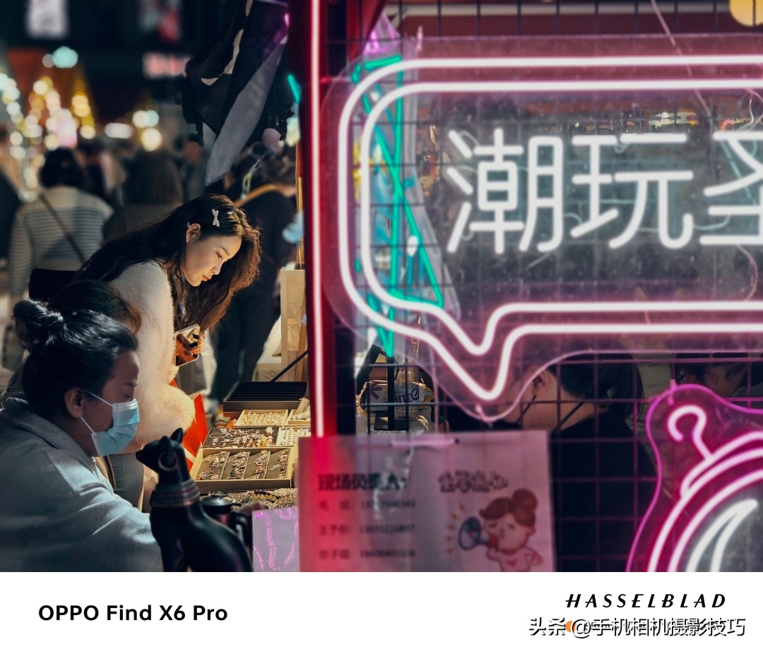 直出、无修图怎么样？OPPO FindX6 Pro的夜景+人像有点“毒”