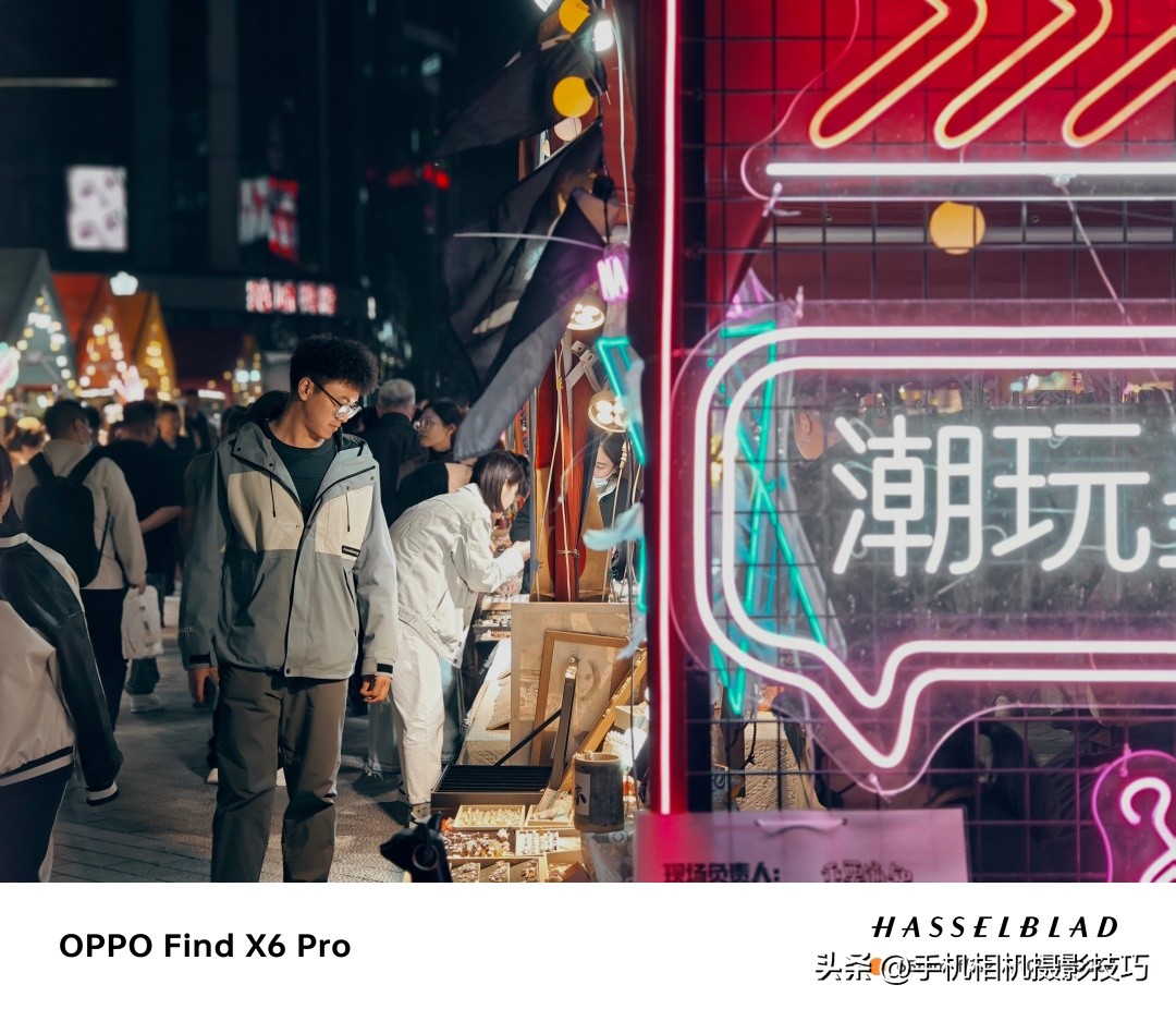 直出、无修图怎么样？OPPO FindX6 Pro的夜景+人像有点“毒”