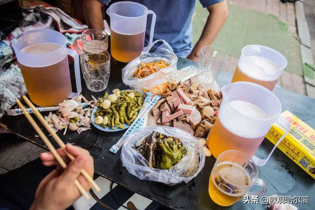 哈尔滨老道外：一定要跟东北人喝一次酒，南方姑娘至今难忘