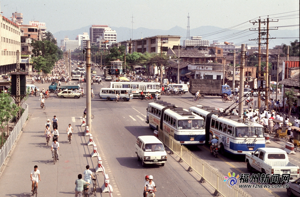 4组同视角照片连接30年时空 看福州城市巨变