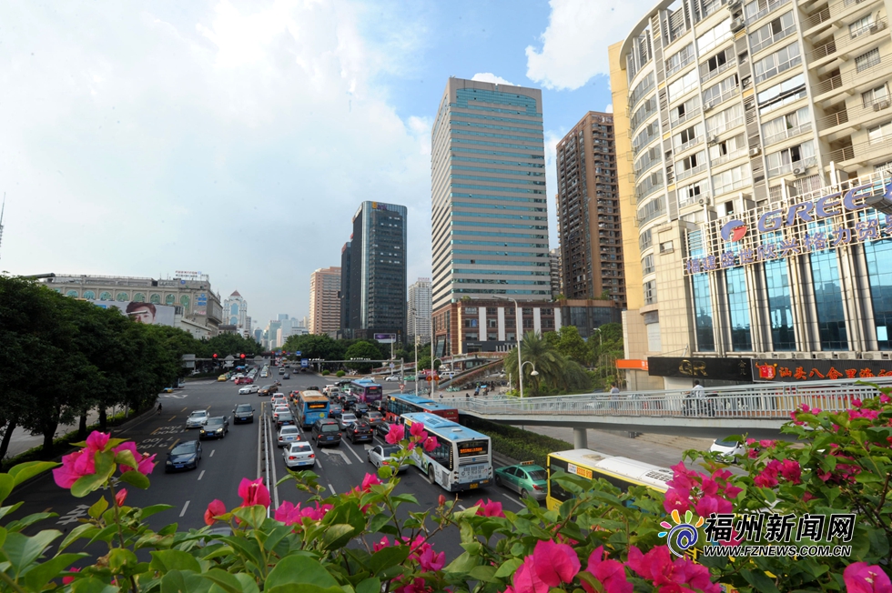 4组同视角照片连接30年时空 看福州城市巨变