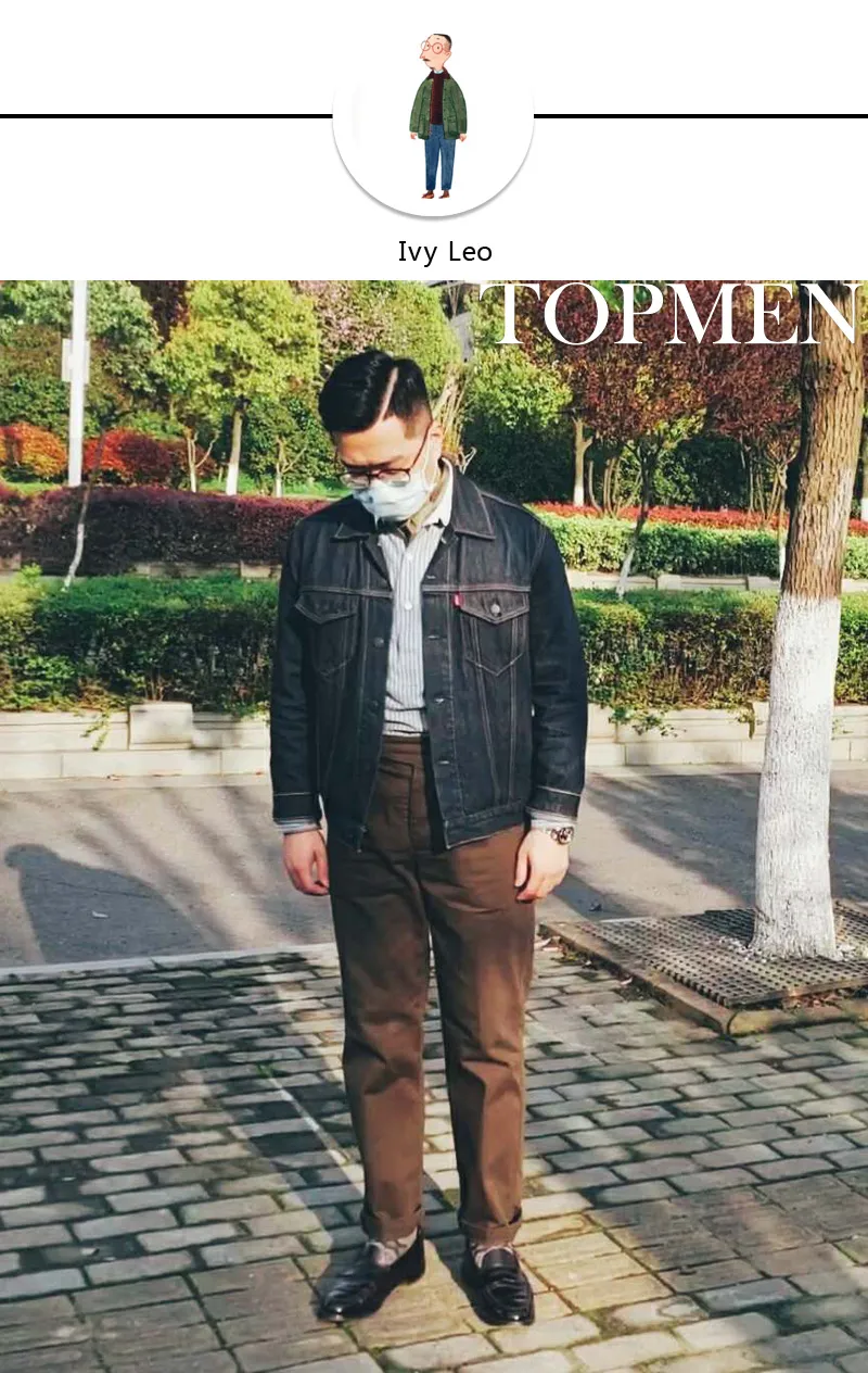 TOPMEN街拍丨大部分人都无法将牛仔穿得帅，但他们是例外