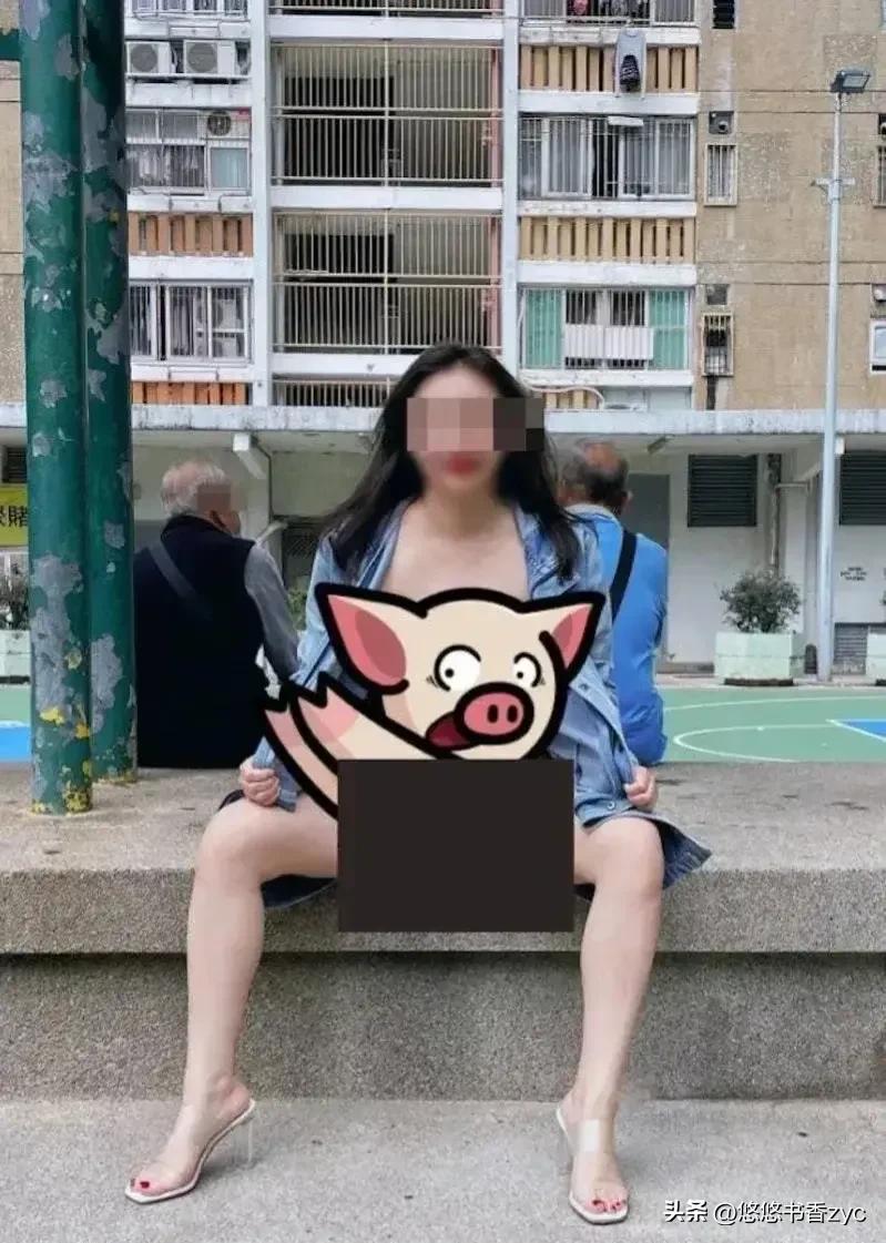 女子公共场所任意“晒胸”，图片不堪入目，40岁辣妈此举太疯狂