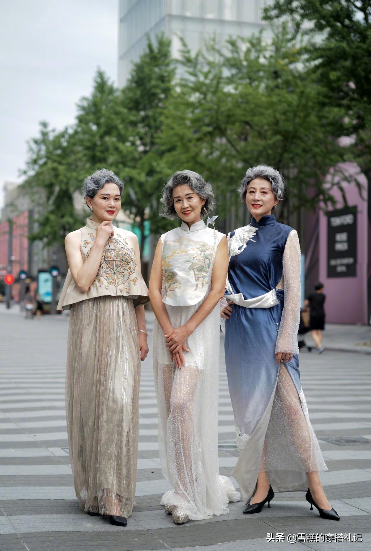 这群“上海奶奶”凭时尚街拍火了，平均年龄60+，却美得时髦优雅