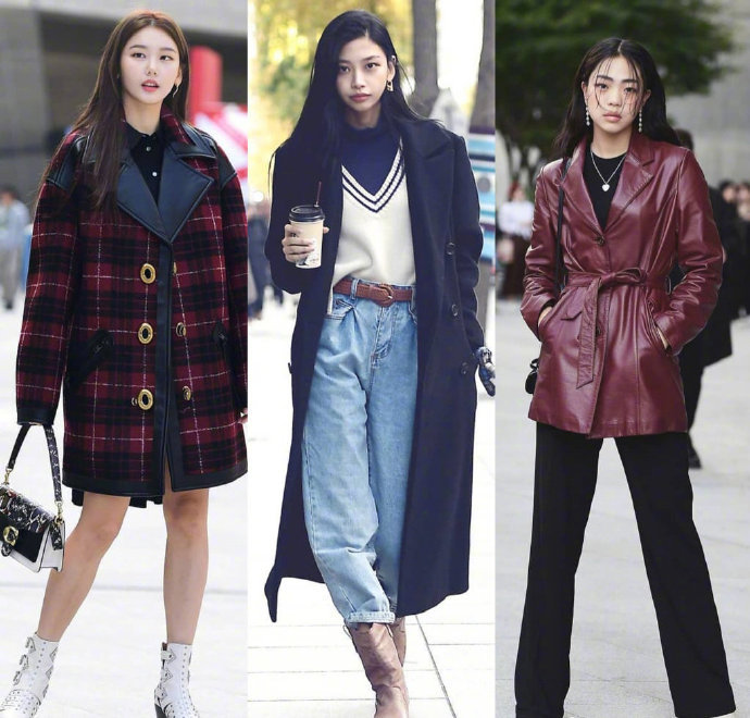 2019韩国女孩首尔街拍，适合秋冬季节的穿搭示范！