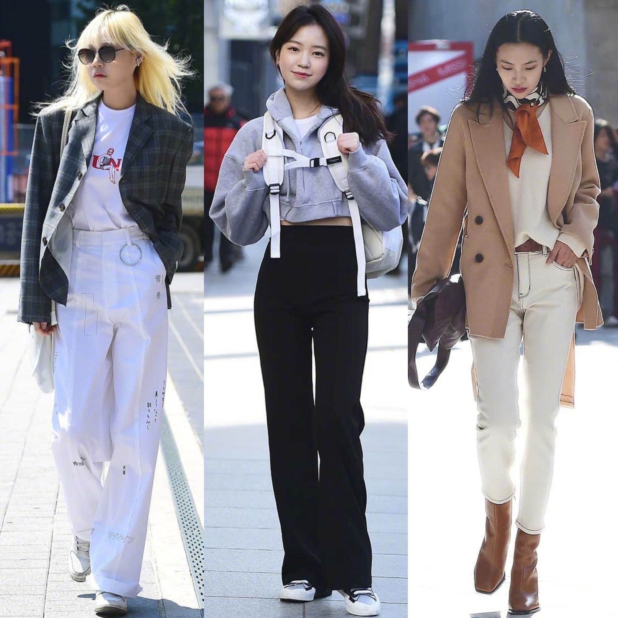 韩国街拍：首尔街头的小姐姐怎么穿？摩登范十足，时尚感爆棚