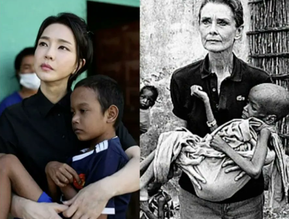 韩第一夫人金建希出访东南亚屡翻车，摆拍、胸搂拜登惹争议？