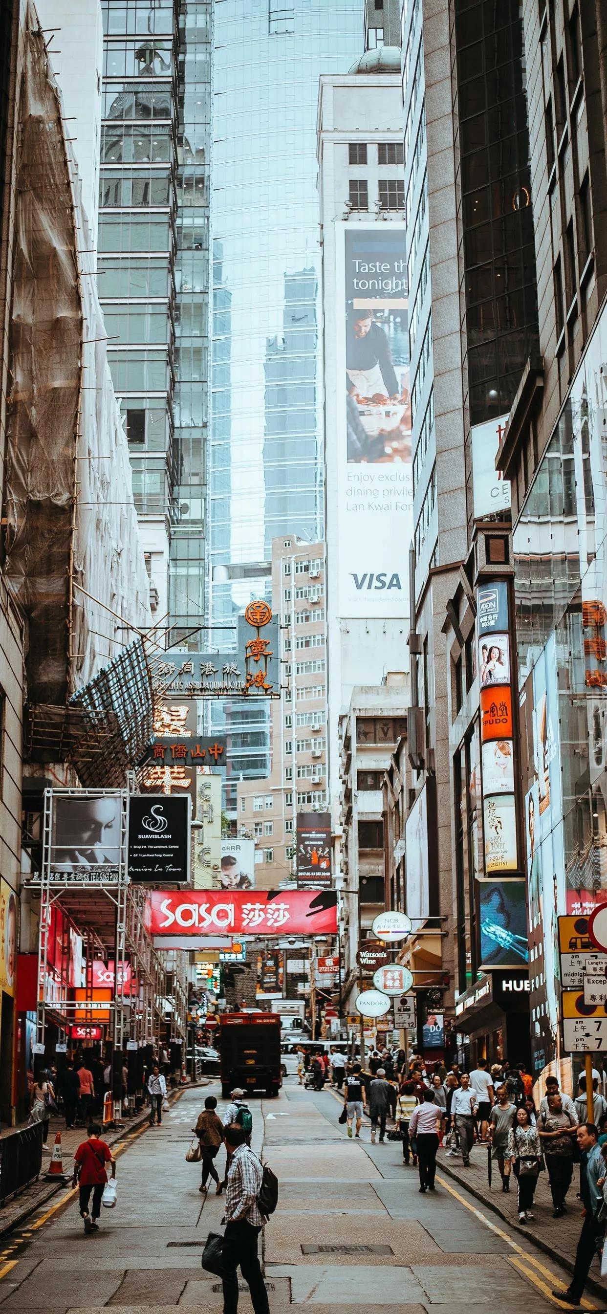 香港街头‖风景建筑壁纸