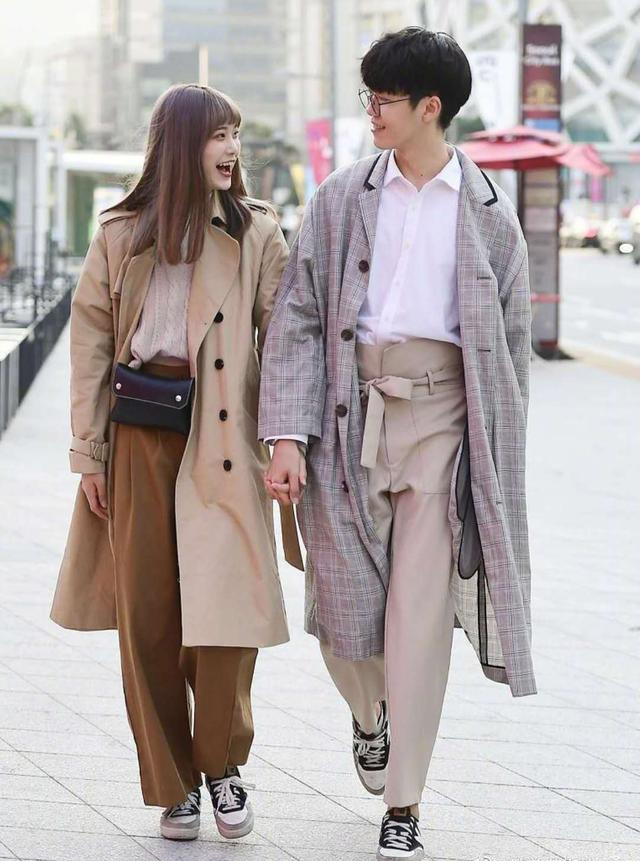 爱他/她就要穿出来！韩国首尔“情侣街拍”穿搭，甜蜜时髦撒狗粮
