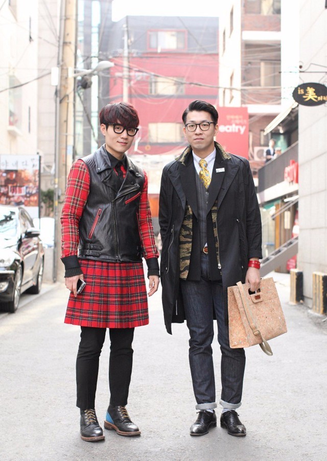 日本街拍：冬季日本街头潮男都在穿什么？