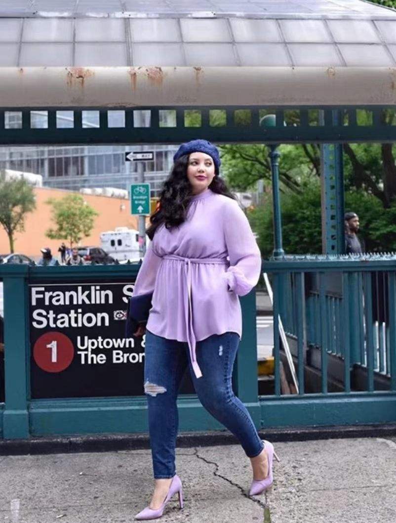 看了纽约街头的“胖妞”，终于明白美貌无关身材，200斤也是枝花