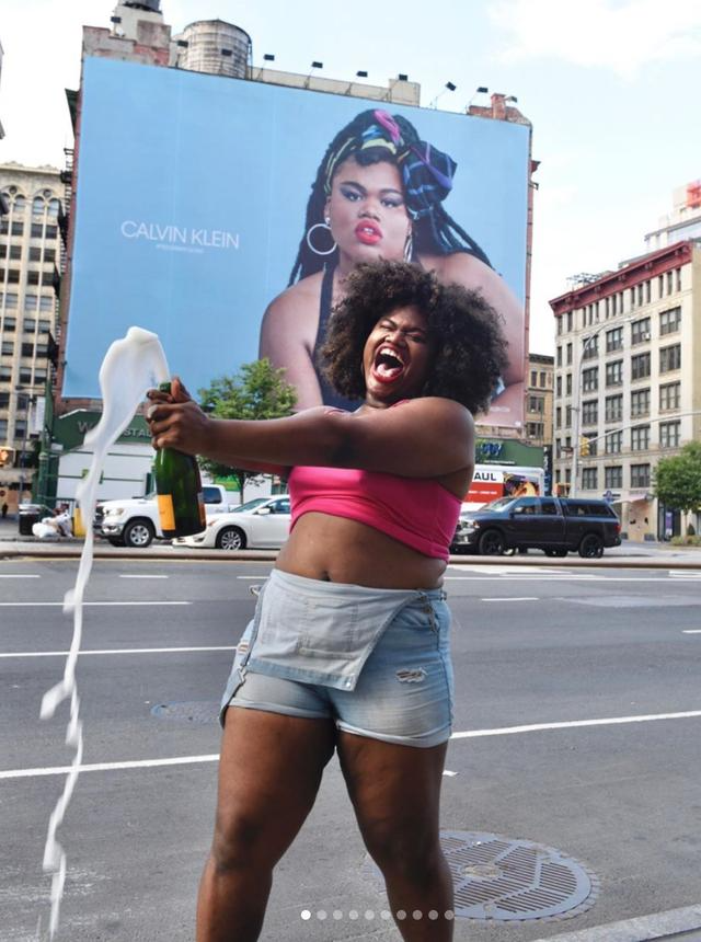 黑人变性大码女模特的内衣广告，冒犯到你了吗？