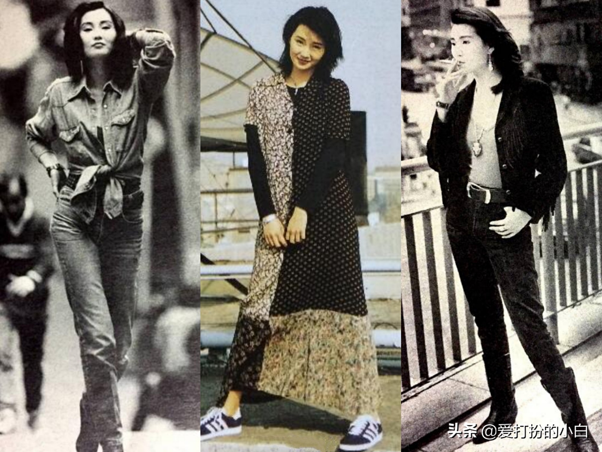 以前一直get不到张曼玉的衣品，原来她的时尚超前了20年