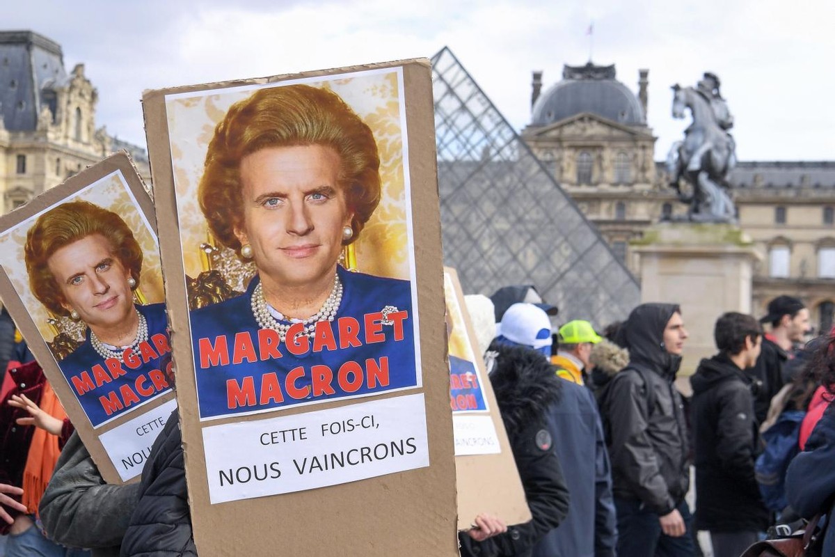 第六轮大罢工！法国百万人涌上街头，马克龙为什么不愿低头？