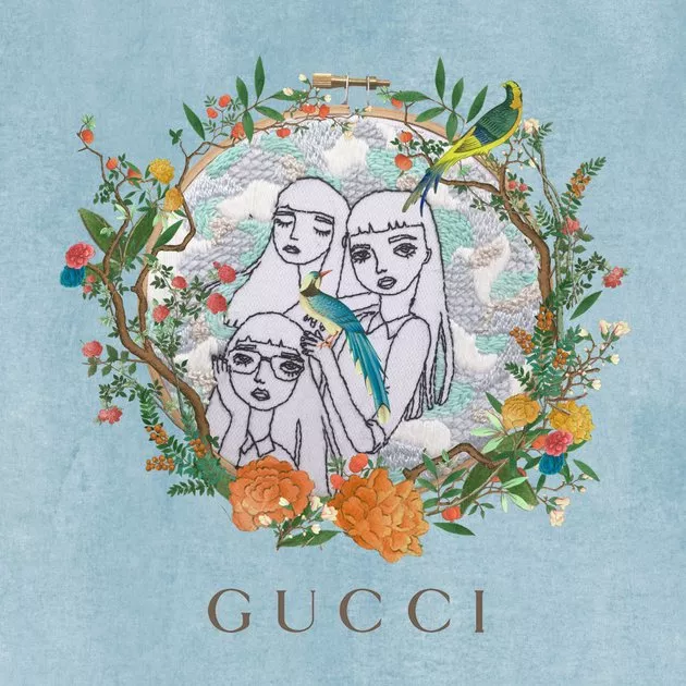 新加坡姑娘用刺绣记录下旅途风景，连Gucci都找她合作！