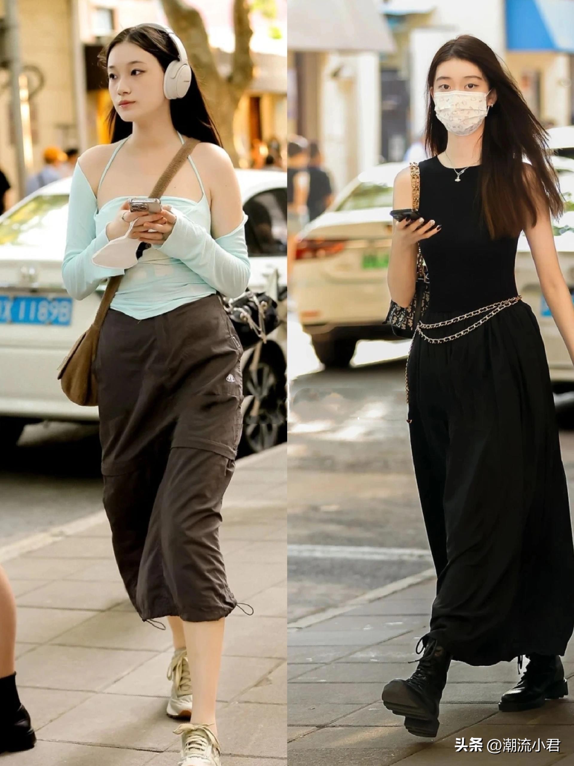 被深圳女人惊艳到，满大街都是“背心+短裤+短裙”，个个洋气好看