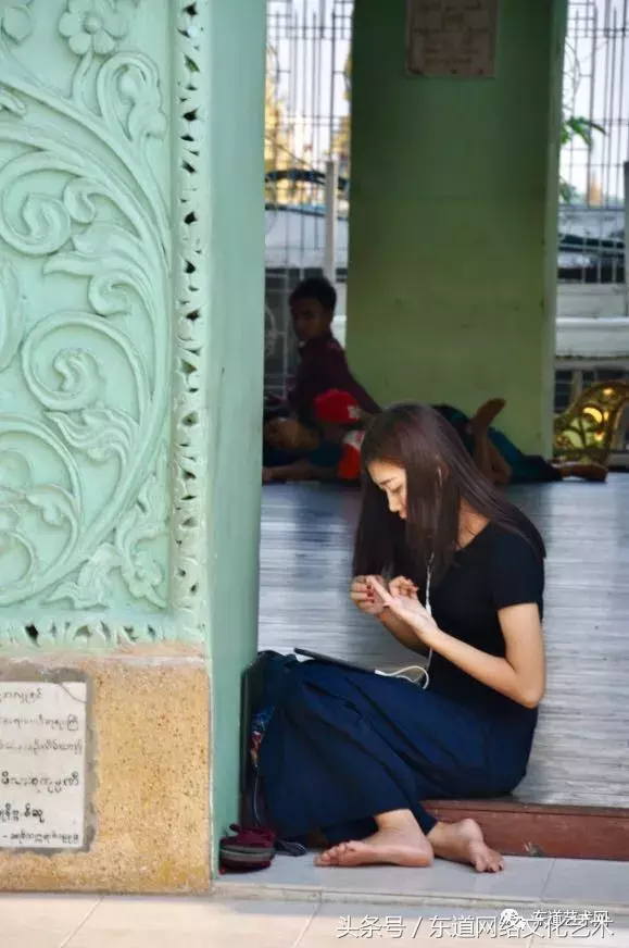 在缅甸街拍美女——崔冀宁摄影