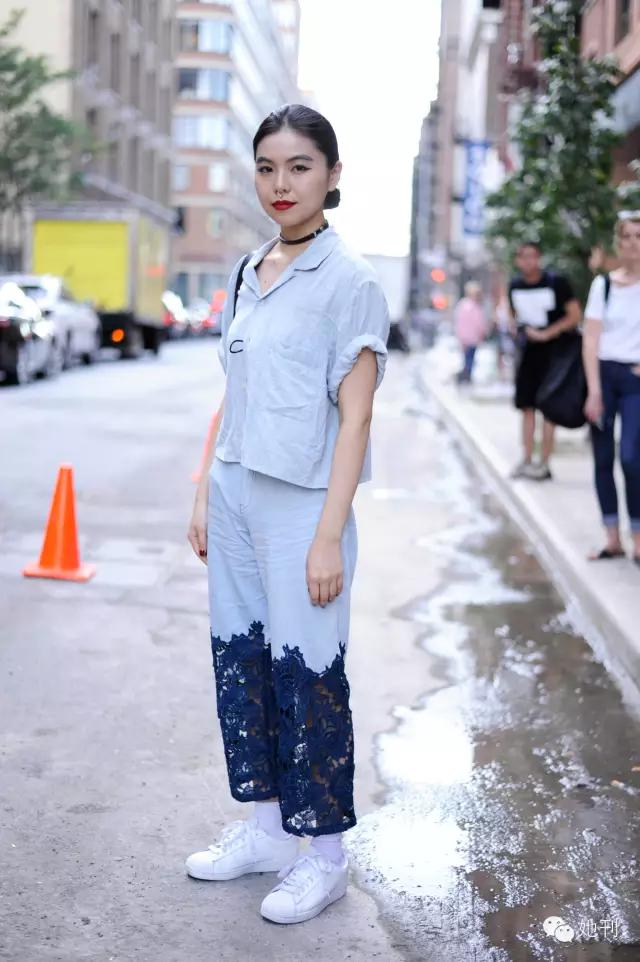 纽约时装周最新流行街拍