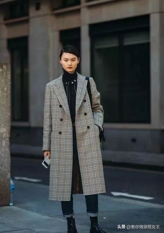 今年流行的“格纹”大衣，你真的知道怎么搭配才更时髦吗