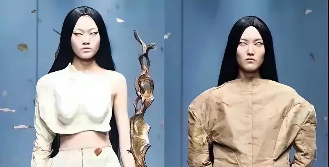 巴黎时装秀现场：华人女模赤身露胸上阵，到底秀什么？这是时尚吗